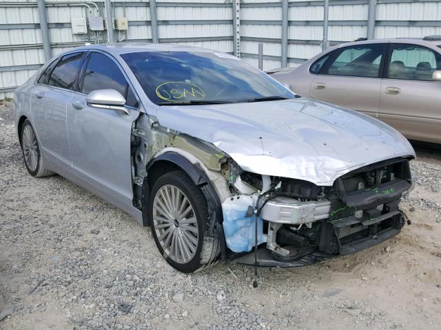 3LN6L5E92HR634343 - 2017 LINCOLN MKZ RESERV SILVER photo 1