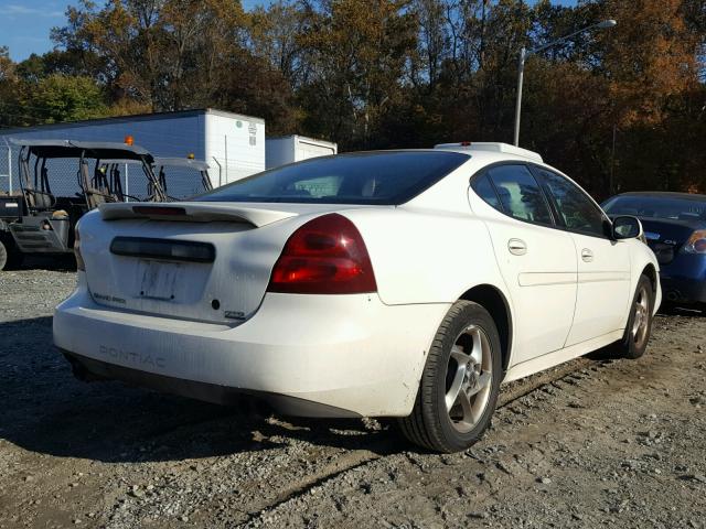 2G2WR524X41139418 - 2004 PONTIAC GRAND PRIX 白色 照片 4