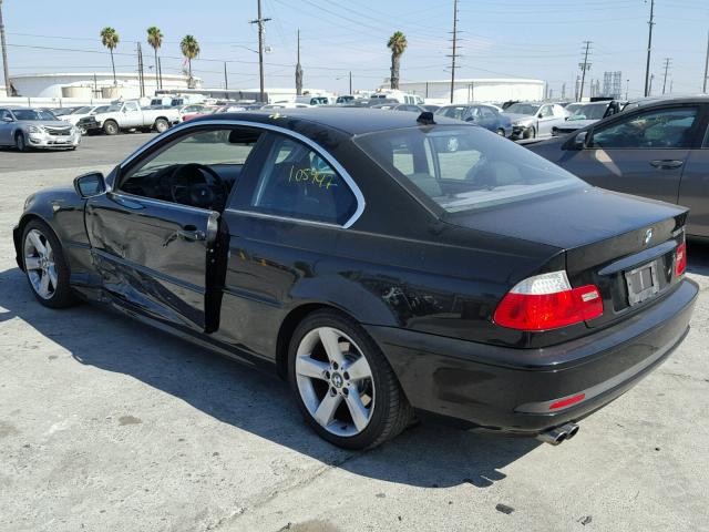 WBABV13404JT21015 - 2004 BMW 325 CI SUL BLACK photo 3