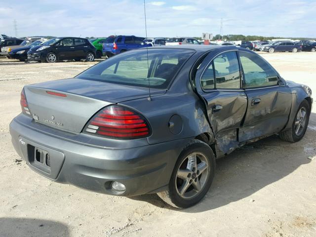 1G2NF52F23C232013 - 2003 PONTIAC GRAND AM S GRAY photo 4