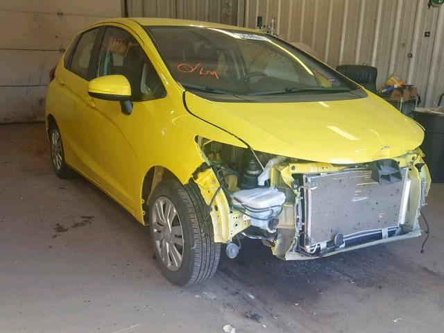 JHMGK5H57GX035964 - 2016 HONDA FIT LX YELLOW photo 1