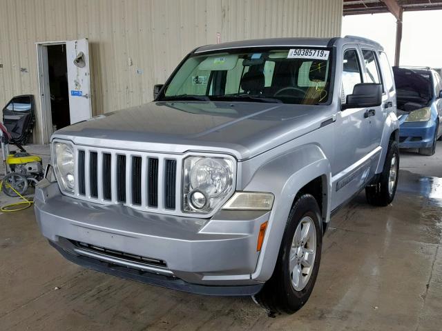 1C4PJLAKXCW122069 - 2012 JEEP LIBERTY SP SILVER photo 2