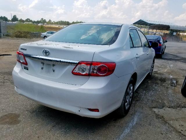 5YFBU4EE4CP067915 - 2012 TOYOTA COROLLA BA WHITE photo 4