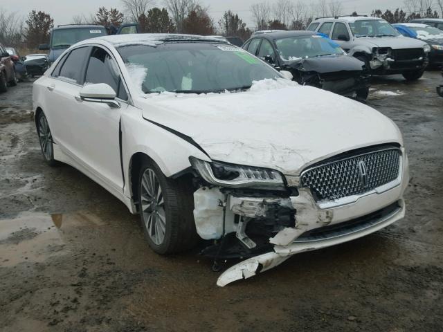 3LN6L5C9XHR625439 - 2017 LINCOLN MKZ SELECT WHITE photo 1