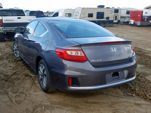 1HGCT1B39FA014937 - 2015 HONDA ACCORD LX- CHARCOAL photo 3