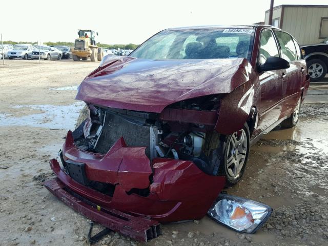 1G1ZS58F47F238232 - 2007 CHEVROLET MALIBU LS 栗色 照片 2