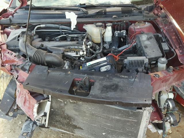 1G1ZS58F47F238232 - 2007 CHEVROLET MALIBU LS 栗色 照片 7