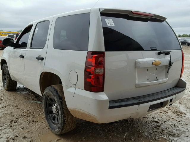 1GNLC2E0XCR122414 - 2012 CHEVROLET TAHOE POLI WHITE photo 3