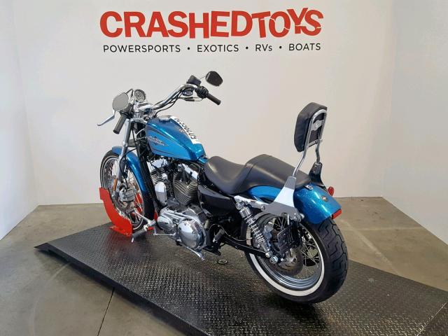 1HD1LF315FC441552 - 2015 HARLEY-DAVIDSON XL1200 V BLUE photo 19