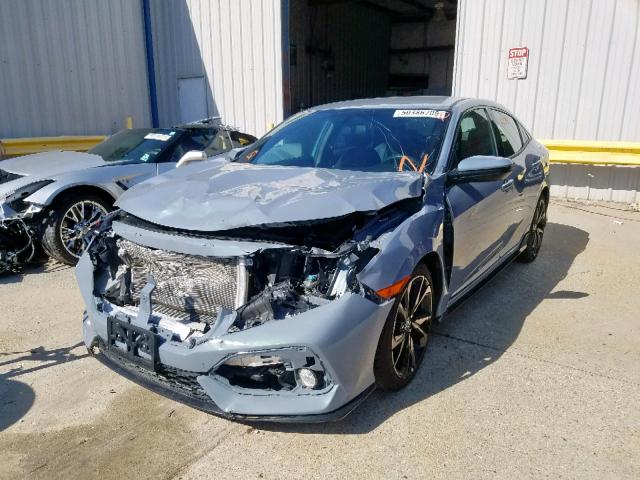 SHHFK7H42HU228694 - 2017 HONDA CIVIC SPOR GRAY photo 2