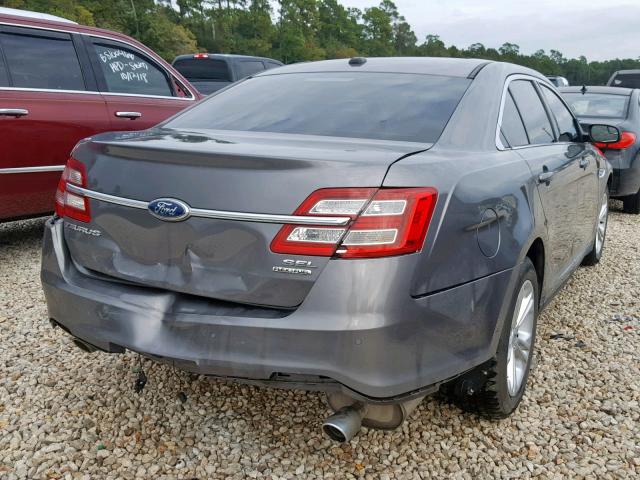 1FAHP2E84DG120718 - 2013 FORD TAURUS SEL GRAY photo 4