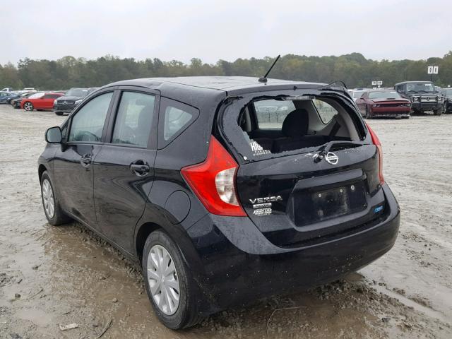 3N1CE2CP3EL425292 - 2014 NISSAN VERSA NOTE BLACK photo 3