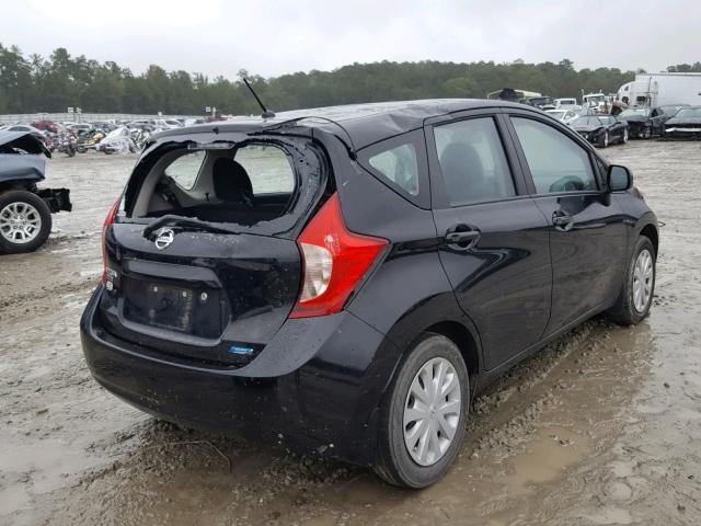 3N1CE2CP3EL425292 - 2014 NISSAN VERSA NOTE BLACK photo 4