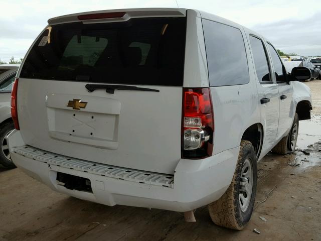 1GNSK2E08BR206227 - 2011 CHEVROLET TAHOE SPEC WHITE photo 4