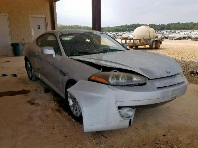 KMHHM66D37U259195 - 2007 HYUNDAI TIBURON GS SILVER photo 1