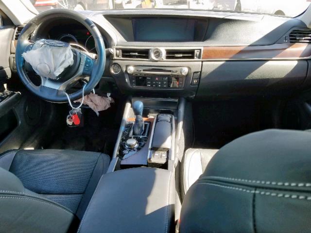 JTHCE1BL0E5025324 - 2014 LEXUS GS 350 BLACK photo 9