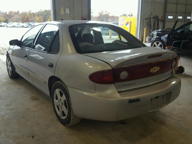 1G1JF52F557110261 - 2005 CHEVROLET CAVALIER L GRAY photo 3