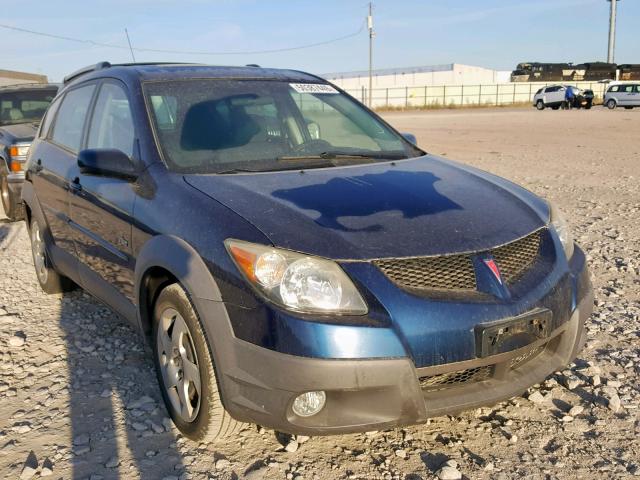 5Y2SL62843Z443421 - 2003 PONTIAC VIBE BLUE photo 1