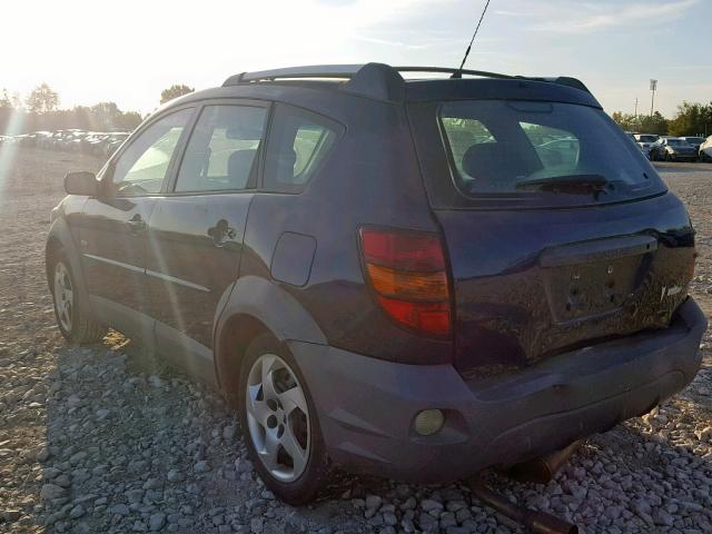 5Y2SL62843Z443421 - 2003 PONTIAC VIBE BLUE photo 3