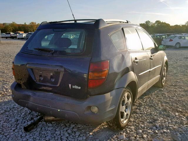 5Y2SL62843Z443421 - 2003 PONTIAC VIBE BLUE photo 4