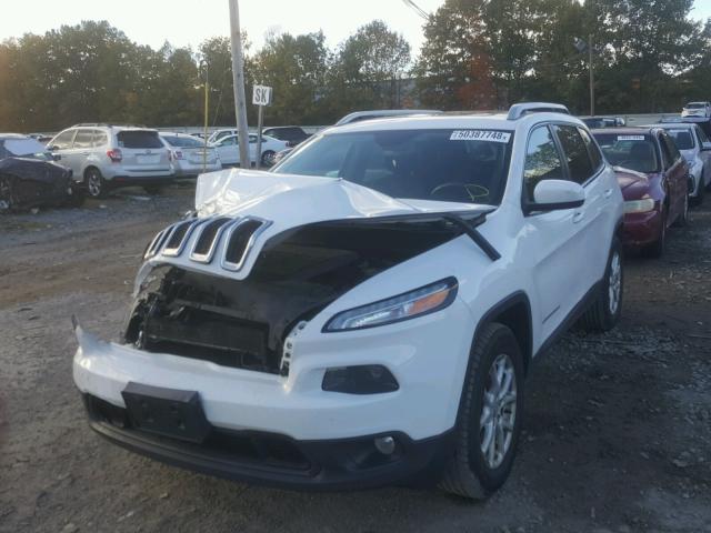 1C4PJMCSXFW625530 - 2015 JEEP CHEROKEE L WHITE photo 2