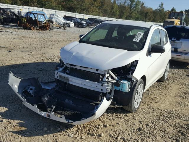 KL8CB6SA7HC759151 - 2017 CHEVROLET SPARK LS WHITE photo 2