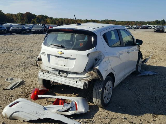 KL8CB6SA7HC759151 - 2017 CHEVROLET SPARK LS WHITE photo 4