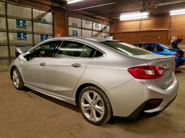 1G1BG5SM6G7269793 - 2016 CHEVROLET CRUZE PREM SILVER photo 3