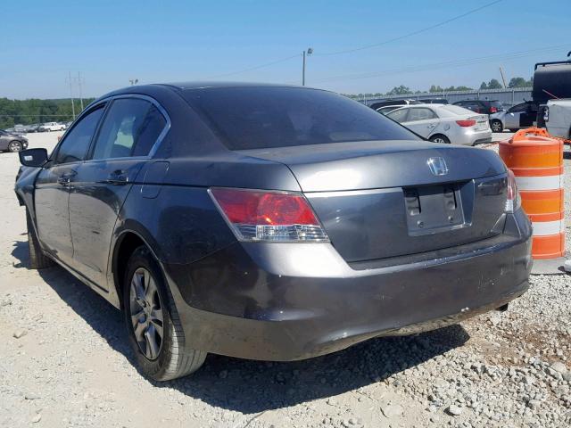 JHMCP26498C034462 - 2008 HONDA ACCORD LXP GRAY photo 3