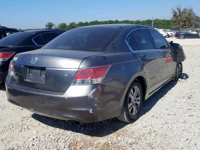 JHMCP26498C034462 - 2008 HONDA ACCORD LXP GRAY photo 4