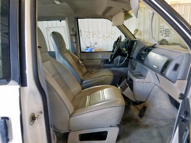 1GKDM15Z0NB528463 - 1992 GMC SAFARI WHITE photo 5