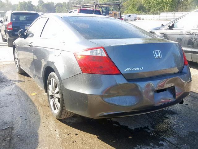 1HGCS12308A025461 - 2008 HONDA ACCORD LX- CHARCOAL photo 3