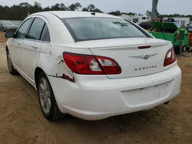 1C3LC56R27N537073 - 2007 CHRYSLER SEBRING TO WHITE photo 3