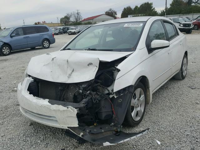 3N1AB61EX8L762703 - 2008 NISSAN SENTRA 2.0 WHITE photo 2