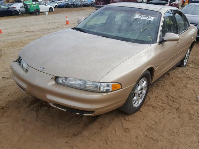 1G3WS52H11F216362 - 2001 OLDSMOBILE INTRIGUE G GOLD photo 2