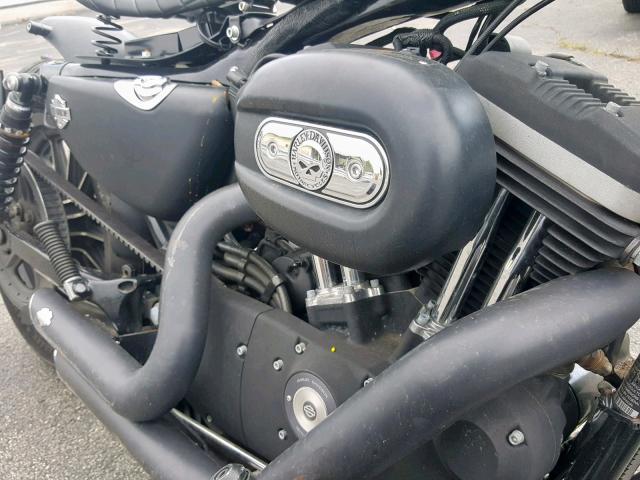 1HD4LE2479K457958 - 2009 HARLEY-DAVIDSON XL883 N BLACK photo 7