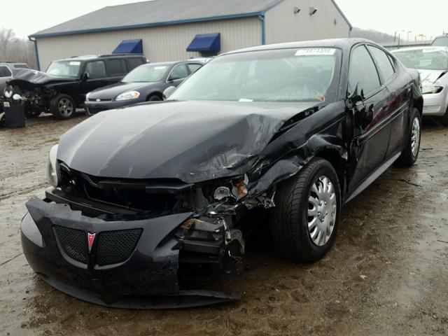 2G2WP552371192174 - 2007 PONTIAC GRAND PRIX BLACK photo 2