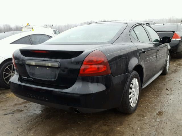 2G2WP552371192174 - 2007 PONTIAC GRAND PRIX BLACK photo 4