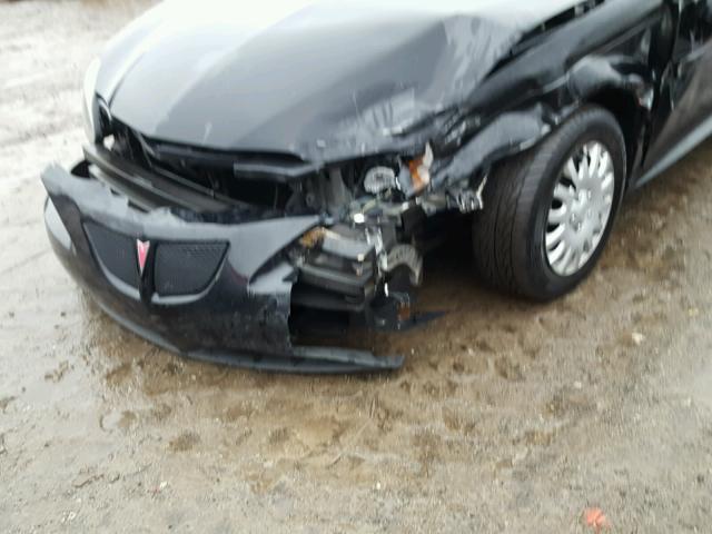2G2WP552371192174 - 2007 PONTIAC GRAND PRIX BLACK photo 9