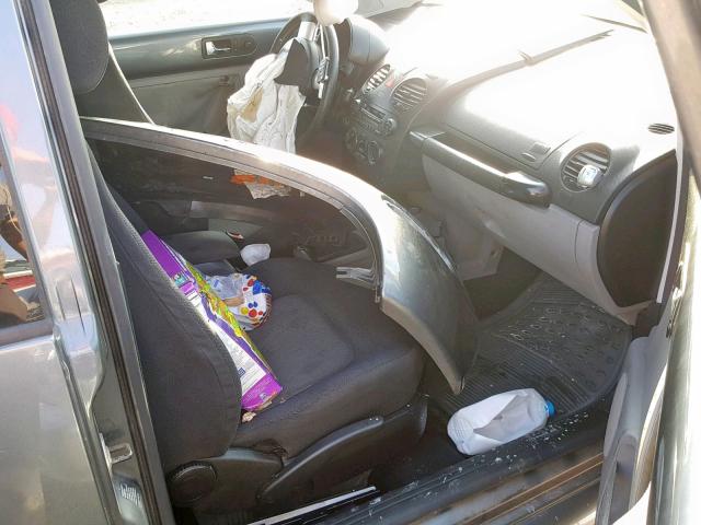 3VWCK31C34M408493 - 2004 VOLKSWAGEN NEW BEETLE 灰色 照片 5