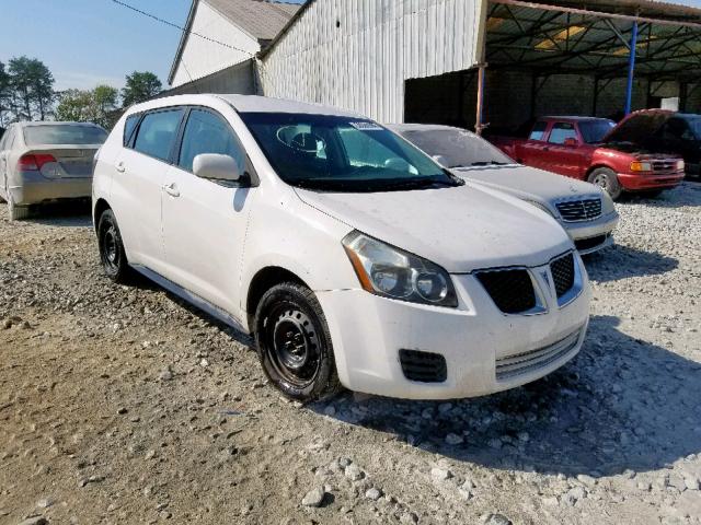 5Y2SP67899Z432985 - 2009 PONTIAC VIBE WHITE photo 1