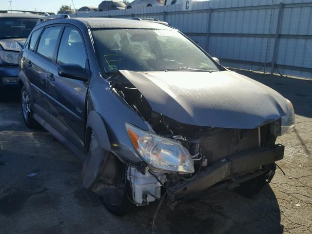 5Y2SL65826Z418372 - 2006 PONTIAC VIBE GRAY photo 1