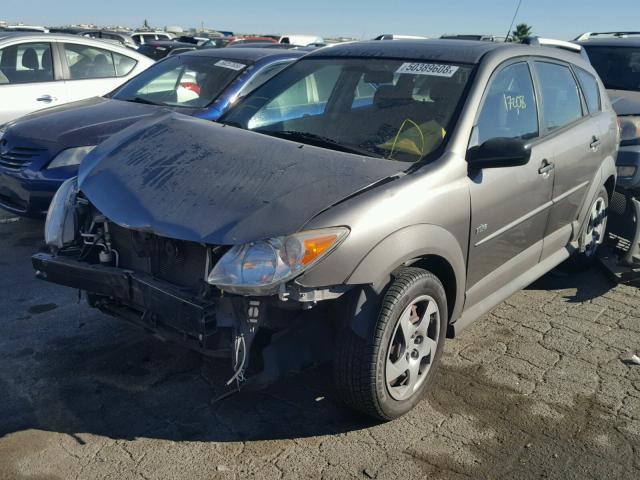 5Y2SL65826Z418372 - 2006 PONTIAC VIBE GRAY photo 2