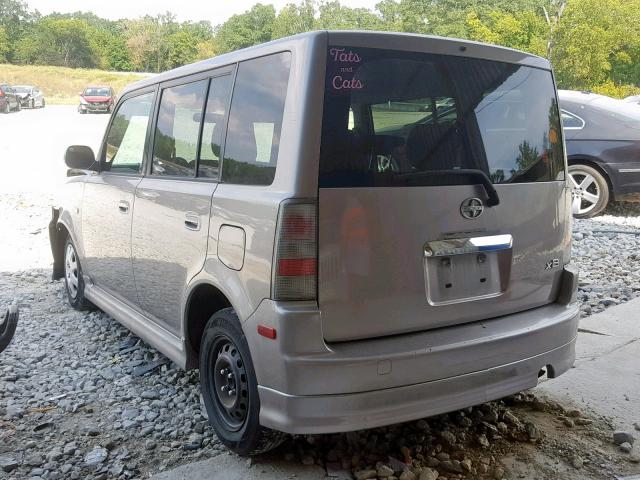 JTLKT324350211898 - 2005 TOYOTA SCION XB 灰色 照片 3