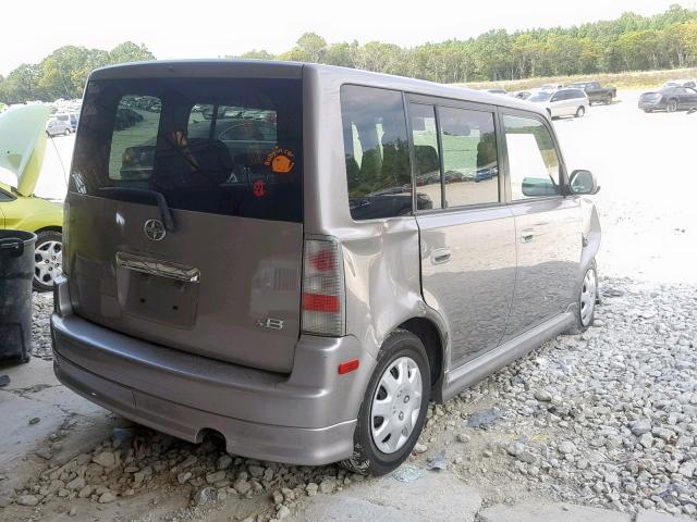 JTLKT324350211898 - 2005 TOYOTA SCION XB 灰色 照片 4