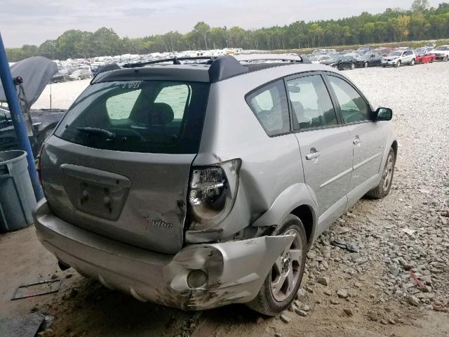 5Y2SL62864Z450517 - 2004 PONTIAC VIBE GRAY photo 4