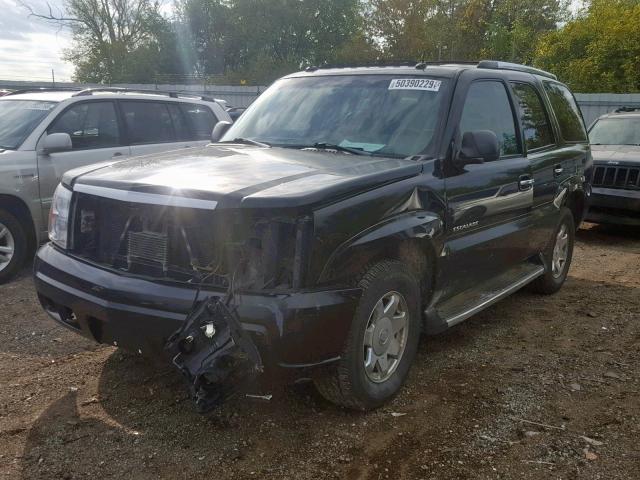 1GYEK63N23R267693 - 2003 CADILLAC ESCALADE L BLACK photo 2