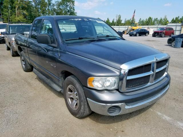 1D7HA18N94J120035 - 2004 DODGE RAM 1500 S GRAY photo 1