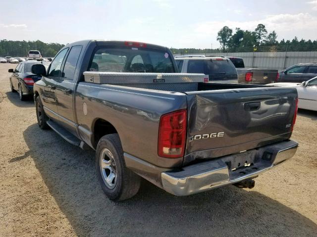 1D7HA18N94J120035 - 2004 DODGE RAM 1500 S GRAY photo 3