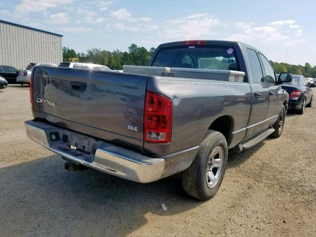 1D7HA18N94J120035 - 2004 DODGE RAM 1500 S GRAY photo 4